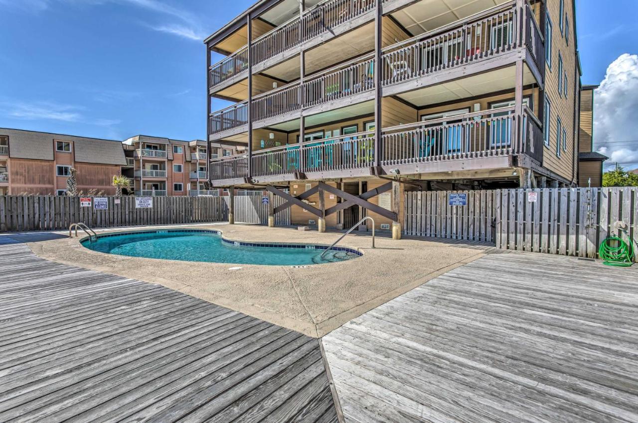 Beach Lovers Haven Oceanfront Condo With Pool! Мертл-Біч Екстер'єр фото